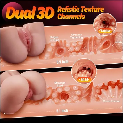 Miniatura 4 de BIG SHOCKED Muñeca de sexo vibrante AI Sync para hombres, juguete sexual masculino, 12 vibraciones, muñecas de bolsillo, masturbador masculino