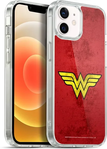 Miniatura 110 de Head Case Designs Funda de gel suave con licencia oficial de Wonder Woman DC Comics Classic Logos compatible con Apple iPhone 7 Plus/iPhone 8 Plus