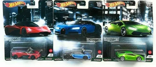 Miniatura 3 de Hot Wheels Car Culture 2021 Exotic Envy - Juego completo de 5 vehículos