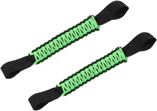 Miniatura 7 de YOCTM Asas de agarre para reposacabezas para Jeep Wrangler JL JK JKU Sports Sahara Freedom Rubicon X 2007-2024 y asa de agarre universal para 2 asas