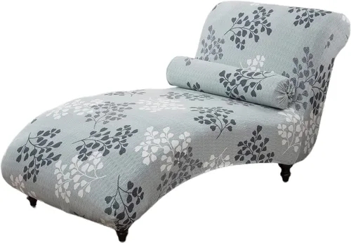 Miniatura 15 de Funda para tumbona sin brazos, funda elástica estampada para sofá reclinable, fundas elásticas para tumbonas para sala de estar, dormitorio, 13