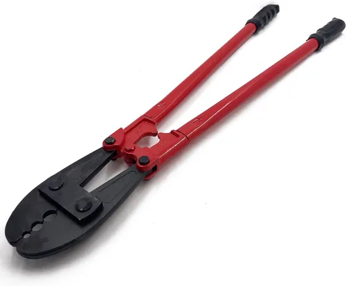 Miniatura 12 de Herramienta de prensado de cuerda de alambre 24" Hand Swager Crimper Compatible con mangas de aluminio de cobre de 1/16"- 3/16
