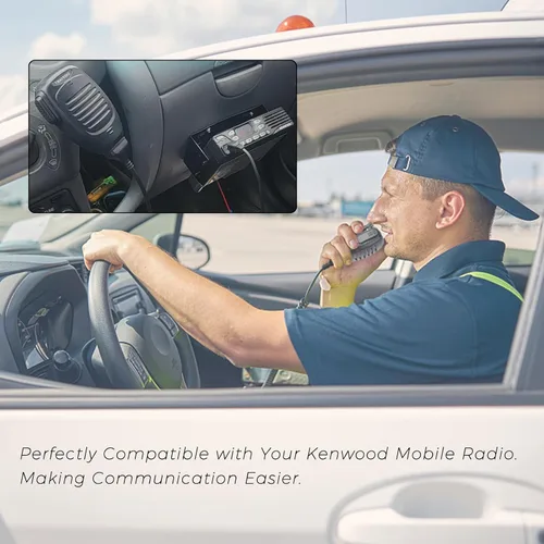 Miniatura 5 de TWAYRDIO KMC-35 Micrófono de radio móvil dinámico estándar (RJ45) Reemplazo de altavoz de mano MIC para Kenwood NX700 NX800 TK8180 TK7180 TK7360
