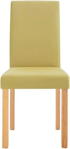 Miniatura 5 de 2-Pack Black Fabric Dining Chairs with Rubber Wood Frame, Modern Farmhouse Accent Chairs for Kitchen Dining Room, Comfortable Upholstered Seats