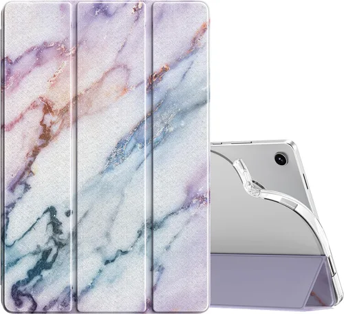Miniatura 34 de MoKo Funda compatible con Samsung Galaxy Tab A7 Lite de 8.7 pulgadas 2021 (SM-T225/T220/T227), funda inteligente delgada y ligera con triple soporte