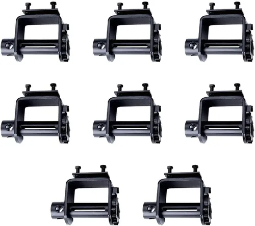 Miniatura 11 de Mytee Products Cabrestante de remolque portátil atornillado de alta resistencia con recubrimiento en polvo negro, 16,500 libras BS