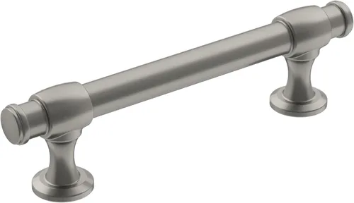 Miniatura 24 de Amerock Mango de gabinete Bronce champán 3-3/4 pulgadas (96 mm) de centro a centro Winsome paquete de 1 unidad Tirador de cajón Manija