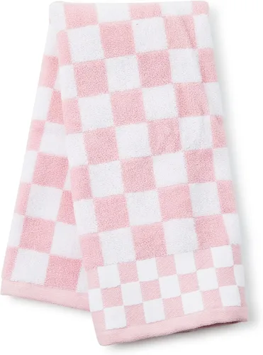 Miniatura 10 de MACKENZIE-CHILDS Toalla de mano, bonita toalla de mano decorativa para baño y cocina, cuadros negros y blancos