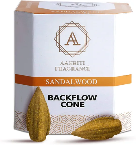 Miniatura 17 de Conos de cascada de incienso natural de flujo de retorno, forma única para incienso de reflujo, para oración, meditación, relajación (25 piezas)