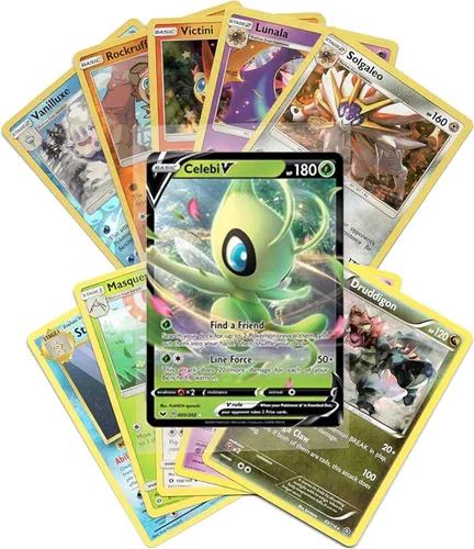 Miniatura 5 de Pokemon Cards - Lote surtido de 50 cartas con Pokémon V garantizado