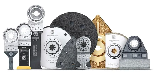 Miniatura 2 de Fein Starlock 63502196210 - Hoja de sierra segmentada HSS, corte de precisión de hasta 1/16 pulgadas en chapas, madera, GFRP y plásticos, bimetálico