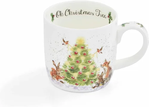 Miniatura 9 de Royal Worcester Wrendale Designs Taza de 14 onzas (Galletas para Santa)