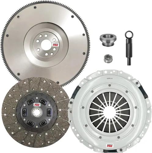 PRO Performance Stage 1 Kit de embrague con volante compatible con Mustang GT 1996 1997 1998, Cobra SVT 2/2001-2004 Mustang GT 4.6L V8