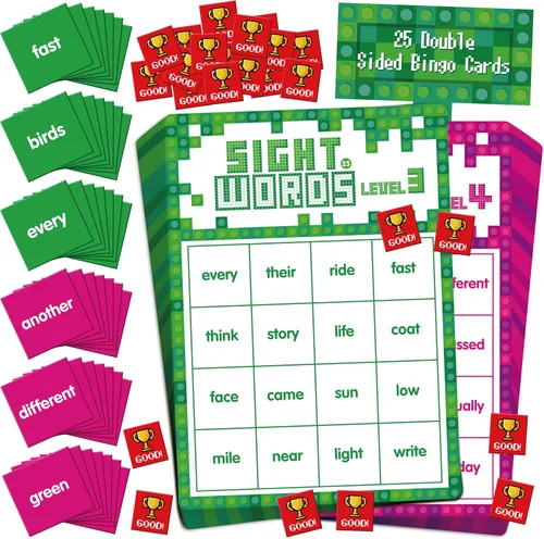 Miniatura 12 de SpriteGru Juego de bingo de cumpleaños, 25 tarjetas de tablero de bingo, juego de fiesta de cumpleaños para 25 jugadores para niños o adultos