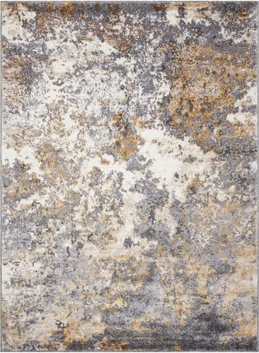 Miniatura 9 de LUXE WEAVERS Beverly Collection - Alfombra abstracta moderna gris de 2 x 3