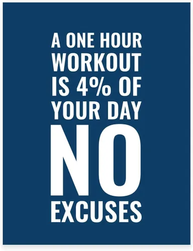 Miniatura 10 de Andaz Press Colección de arte de pared Gym Fitness, 8.5 x 11 pulgadas, impresión de póster con texto en inglés "A Year From Now You Will Wish You