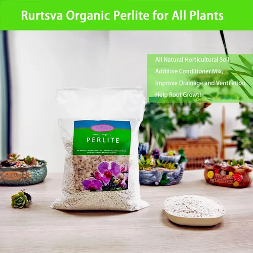 Miniatura 8 de Perlita Natural Orgánica 2QT para Plantas Mezcla para Macetas Ensanchamiento de Suelo de Jardín Interior Exterior para Mejorar el Drenaje, Inicio