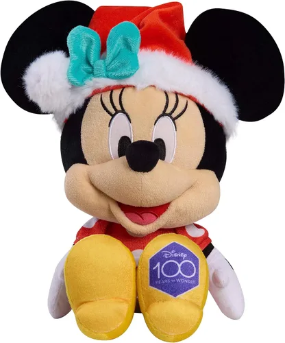 Disney100 Years of Wonder Minnie Mouse - Animal de peluche grande para festividades, juguetes para niños a partir de 2 años Just Play