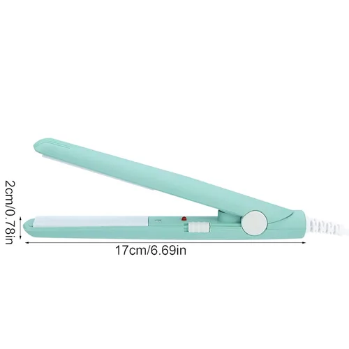 Miniatura 6 de Plancha de pelo 2 en 1, rizador de pelo rizado para el cabello encrespado, plancha plana, rizador de pelo, herramienta de peinado iónico