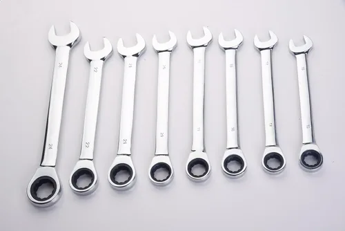 Miniatura 2 de FLZOSPER Juego de 18 llaves de trinquete, llave de acceso rápido métrica CR-V de 6-22mm y 24mm con bolsa de herramientas portátil