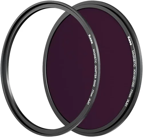 Miniatura 8 de Kase Wolverine ND1000 - Filtro magnético de densidad neutra (10 paradas) de 2.835 in con anillo adaptador de lente de 2.835 in para lente de cámara