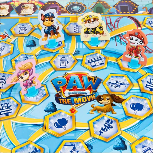 Miniatura 7 de PAW Patrol: The Movie, Paquete de 4 Juegos de Adventure City Memory Match, Pop-Up, Dominó de Madera y Juegos Lookout, Juguetes de PAW Patrol