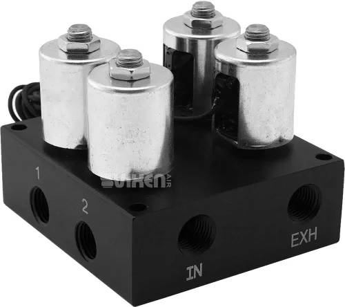 Miniatura 9 de Vixen Air Kit de suspensión para camiones/bolsa de automóvil/paseo aéreo/resorte. Sistema a bordo-compresor de 200 psi, tanque de 4 galones. Para