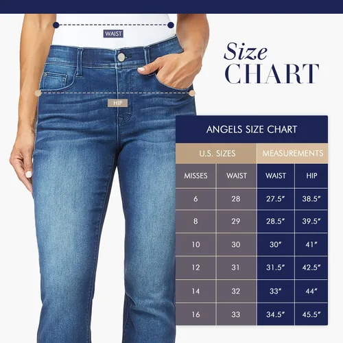 Miniatura 6 de Angels Forever Young Pantalones de mezclilla 360 Sculpt Bootcut para mujer