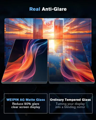 Miniatura 3 de Protector de pantalla para L exus NX 2022 ~ 2025 (250/350/350h/350h F SPORT) Protector de pantalla táctil de vidrio templado mate antirreflejo de 14