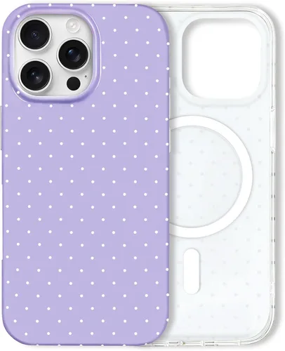 Miniatura 101 de Hython Funda para iPhone Air, diseño estético de lunares lindos, funda simple de 6.5 pulgadas, delgada, antiarañazos, parachoques de TPU suave, a
