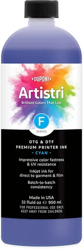 Miniatura 8 de Artistri® Serie F DTG y DTF Tinta - Negro - 8 oz
