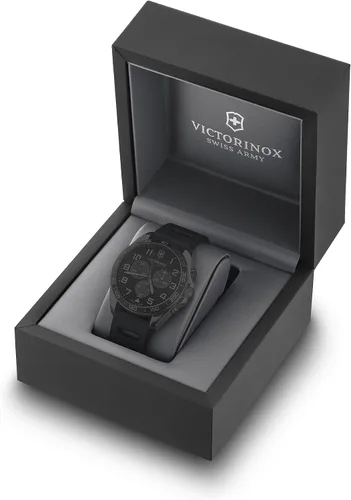Miniatura 5 de Victorinox Fieldforce Sport Chrono Reloj con esfera negra y correa de goma negra