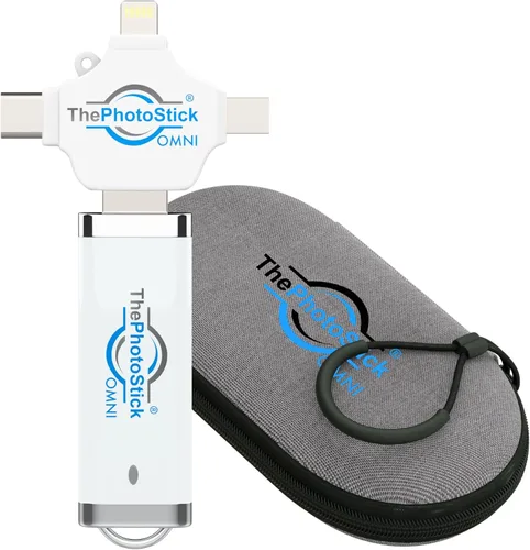 Miniatura 2 de ThePhotoStick® Omni 64 GB + Estuche Protector Copia de Seguridad y Transferencia Segura de Fotos y Videos Organización de Archivos Digitales