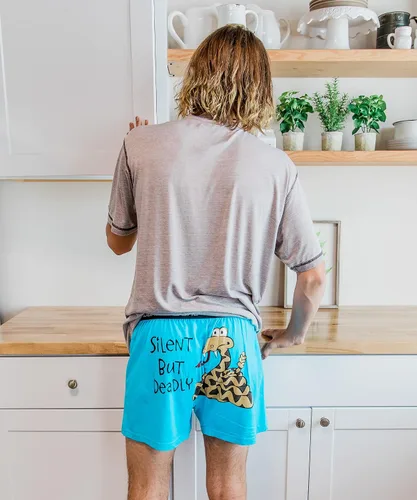 Miniatura 74 de Lazy One Divertidos boxers de animales, ropa interior humorística, novedosos pantalones cortos, regalos de broma para hombres