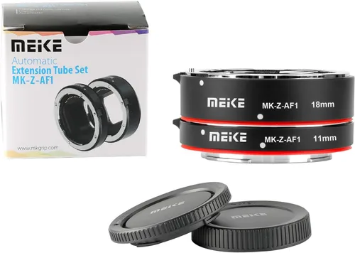 Miniatura 7 de Meike MK-Z-AF1 Anillo adaptador de tubo de extensión macro de enfoque automático de metal (0.433 in+0.709 in) compatible con Nikon Z5 Z6 Z7 Z6II