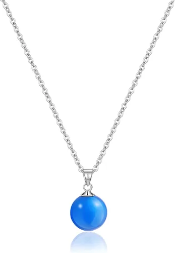 Miniatura 19 de Collar de jade natural para mujer, de plata de ley, ajustable, hecho a mano, con dije de jade verde, collar de cristal curativo, regalo de buena
