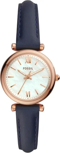 Miniatura 28 de Fossil Carlie - Reloj de cuarzo de acero inoxidable de tres manecillas para mujer