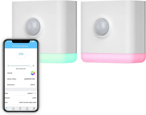 Miniatura 7 de THIRDREALITY Luz nocturna multifunción, repetidor Zigbee, 3 en 1 combina un sensor de movimiento, un sensor de iluminación y luz nocturna