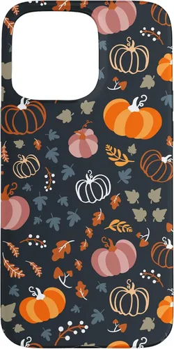 Miniatura 30 de Funda para iPhone 14 Pro Max Otoño Hojas Caídas Calabaza Cosecha de Especias Feliz Oto