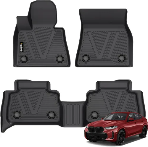 Miniatura 110 de Tapetes de piso para todo clima y forro de carga con respaldo para Chevrolet Suburban de 7 asientos 2021-2025 / GMC Yukon XL de 7 asientos