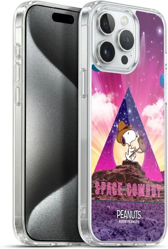 Miniatura 152 de Head Case Designs Funda de gel con licencia oficial de Peanuts Nebula Cactus Needles Snoopy Space Cowboy [protección de grado militar] compatible