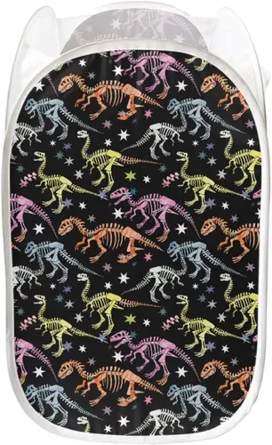 Miniatura 33 de AFPANQZ Cesta plegable de malla para ropa sucia, plegable, portátil, para guardar lugar para el hogar, fácil de plegar para viajes, 13.5 x 13.5 x 21