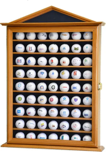 Miniatura 8 de 63 Golf Ball Designer Vitrina Gabinete (negro)