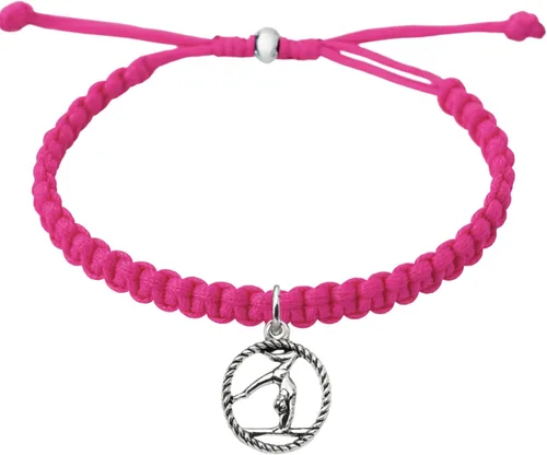 Miniatura 7 de Sportybella Pulsera de gimnasia para niñas, joyería de gimnasia para niñas, pulsera de gimnasia de cuerda ajustable para gimnastas, regalo