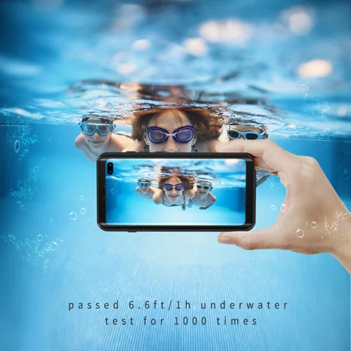 Miniatura 3 de Lanhiem Funda para Samsung Galaxy S10+ Plus, IP68 impermeable a prueba de polvo con protector de pantalla integrado, carcasa protectora resistente a