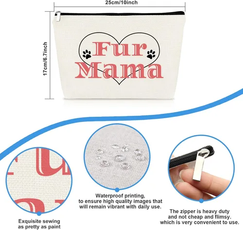 Miniatura 2 de Mikela Bolsa de cosméticos para amantes de los perros, 427_NO1 Fur Mama