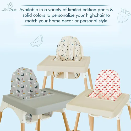 Miniatura 7 de Nibble and Rest Funda para inserto de silla alta, compatible con la silla alta IKEA Antilop, accesorio para silla alta con inserto a prueba