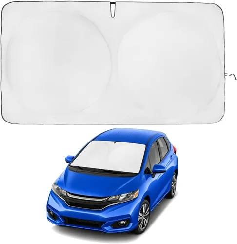 Miniatura 79 de Kinder Fluff Parasol para parabrisas Protección solar reflectante patentada para automóvil, certificado 99% de bloqueo UVR, interior fresco