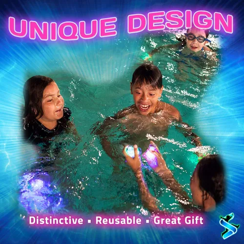 Miniatura 5 de Dive Diamonds - Juguetes de buceo y juguetes de piscina iluminados para niños Edades de 4 a 8 años, 1 a 8 jugadores Juguetes de piscina que
