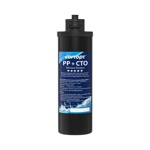 Miniatura 9 de Vortopt Q1 - Sistema de filtro de agua para debajo del fregadero, reduce el cloro, el plomo, el mal sabor y el olor, filtro de agua para debajo